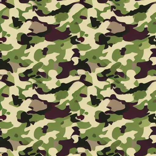 Prompt: camouflage pattern