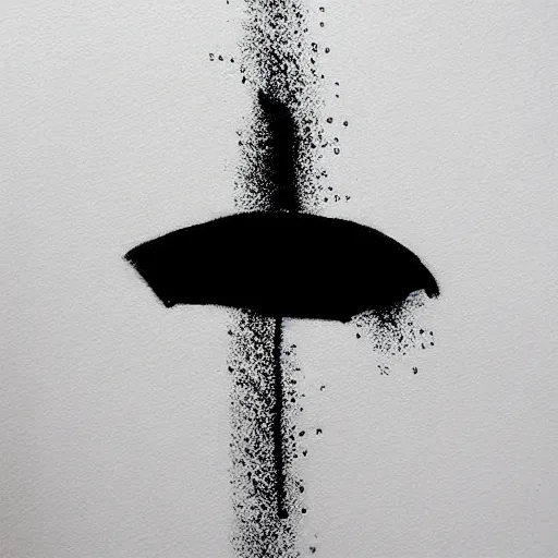 Image similar to zen rain ink