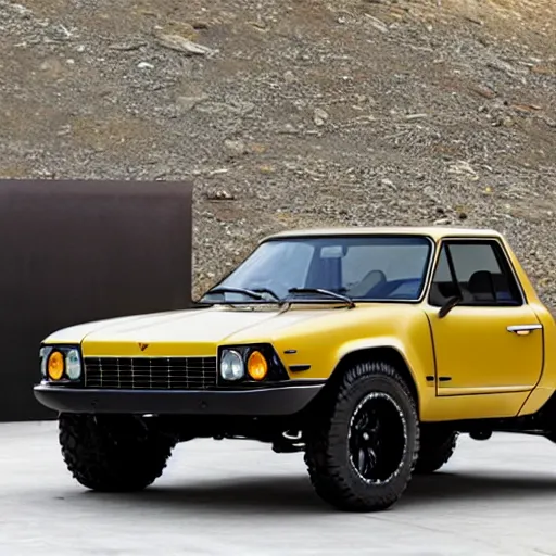 Image similar to photo of a lamborghini - pickup - truck