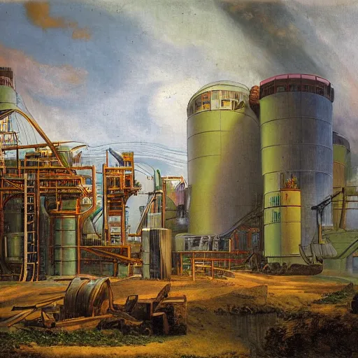 Image similar to paper factory by anton von werner