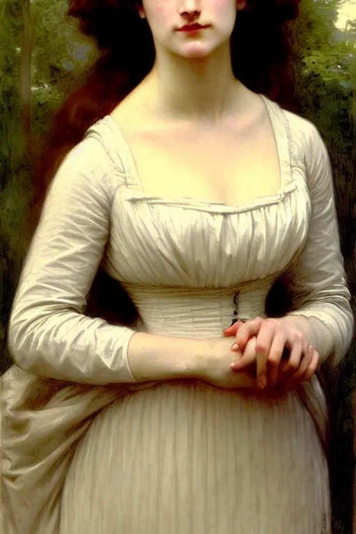 Image similar to victorian lady, painting by rossetti, bouguereau, detailed art, artstation