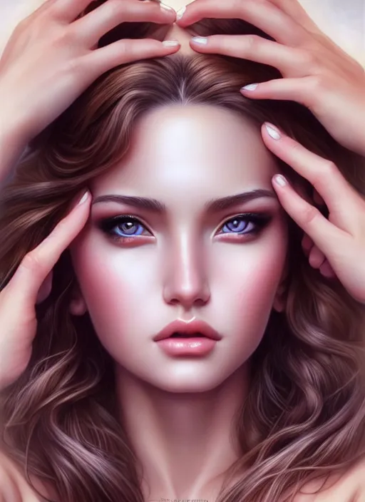 Image similar to a gorgeous female photo, professionally retouched, realistic, smooth face, perfect eyes, symmetrical, full body shot, wide angle, sharp focus, 8 k high definition, insanely detailed, intricate, elegant, art by artgerm