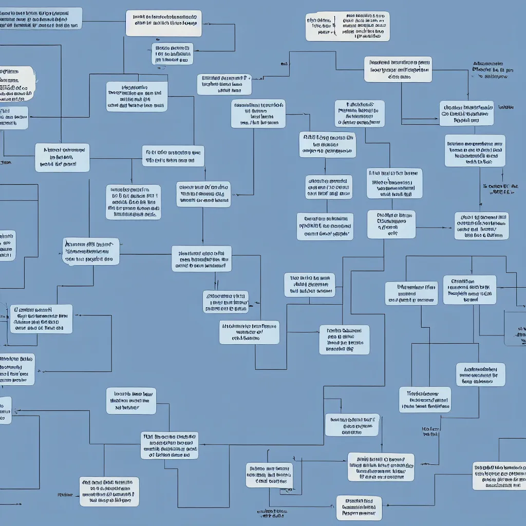 Image similar to flow chart diagram of the first succesful AGI model, incscape, excalidraw