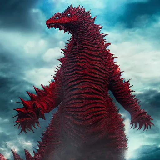 Prompt: shin godzilla by hideaki anno