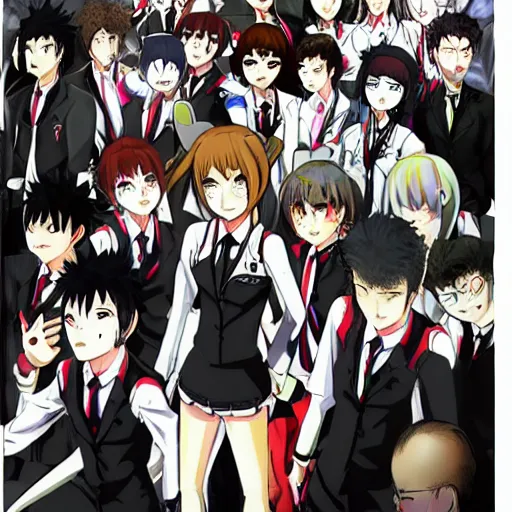 Image similar to Danganronpa