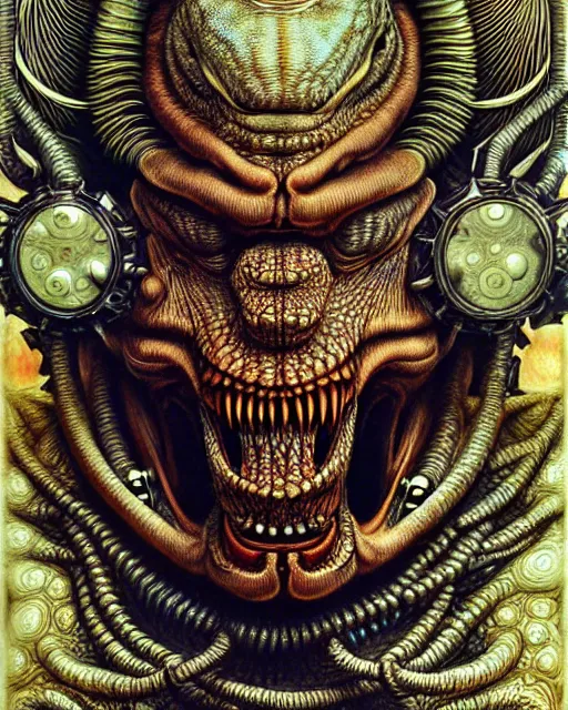 Image similar to hyperrealistic detailed bowser, art by ernst haeckel, john william godward, android jones, h. r. giger, gothic - cyberpunk, ornamental, dimmed pastel colours,