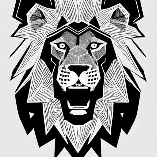 Prompt: digital art logo, lion, by James Jean and by artgerm , ultradetailed, trending on artstation,