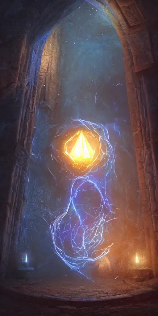 Prompt: wizard opening magical portal to a alternate world, dynamic lighting, medieval fantasy, lantern light glow, quasar, real fantasy, dark fantasy, magic spells, concept art, dreamy, render by octane and blender, hyper realistic, cinematic lighting, unreal engin 5, by dominic mayer, 8 k, vray render, artstation, deviantart