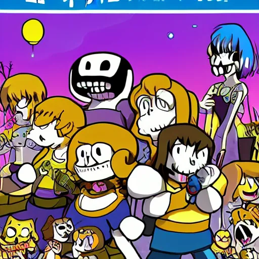 Image similar to the story of undertale in HD