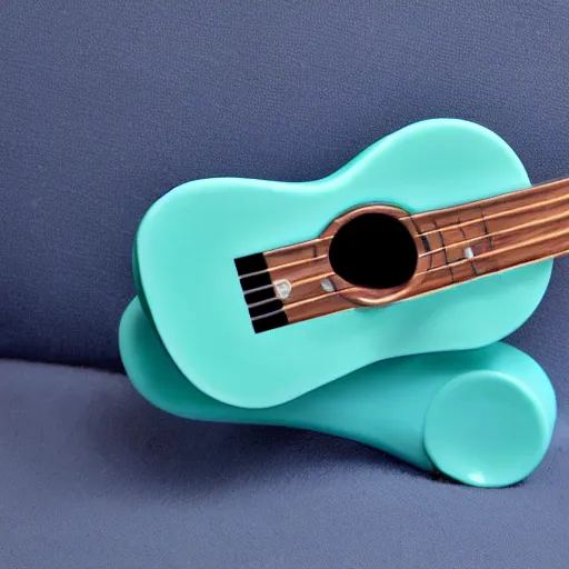 Prompt: a ukulele that is a nurse