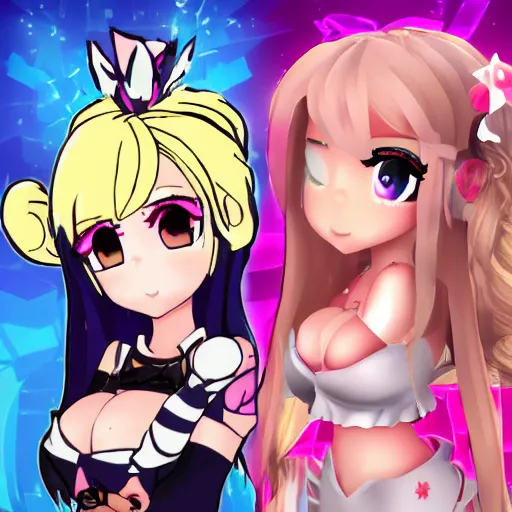 Image similar to öykeli from twitch vtuber