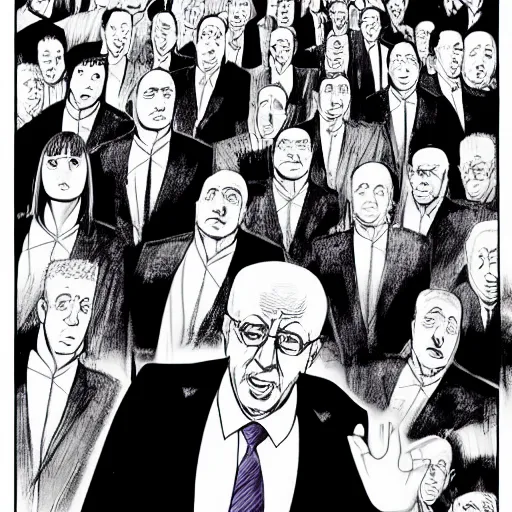 Image similar to the oslo accords by junji ito