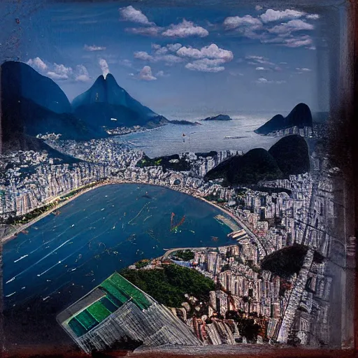 Image similar to rio de janeiro, botafogo, by jeremy mann, photorealistic, 8 k