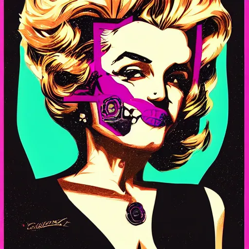 Image similar to portrait skull girl, marilyn monroe by petros afshar, tom whalen, laurie greasley, jc leyendecker and singer sargent
