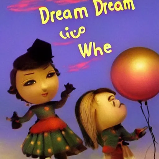 Image similar to dream a little dream with me,