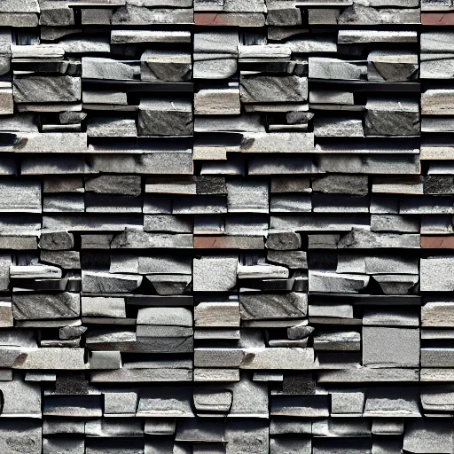 Prompt: stylized stone cladding texture by fortiche production and fanny vergne 8 k