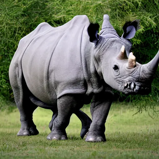 Image similar to a diamond rhino.