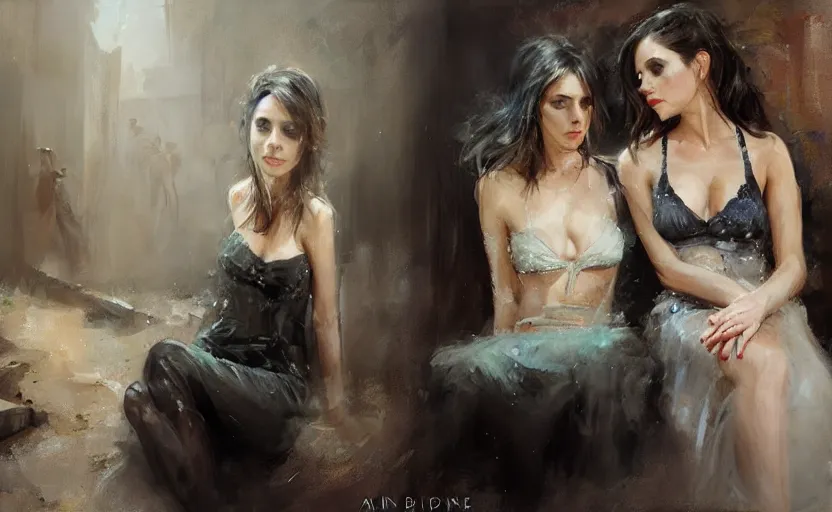 Image similar to alison brie jeremy mann