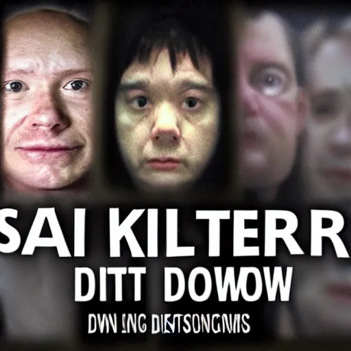 Prompt: a serial killer with Down syndrome