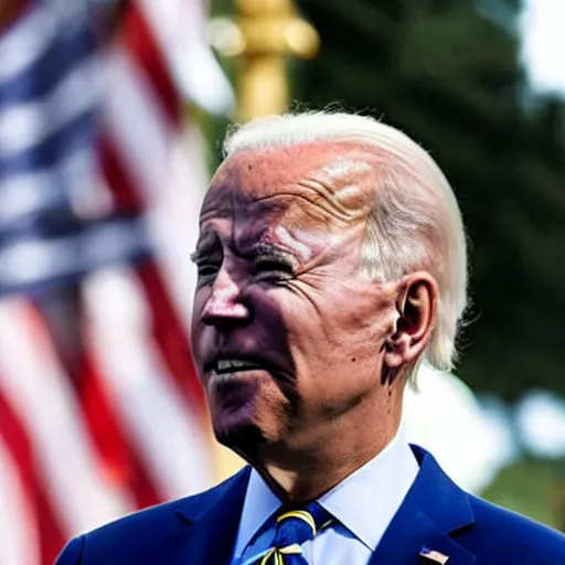 Image similar to joe biden wearing a top hat