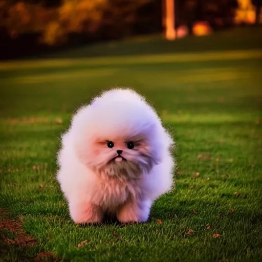 Image similar to Photo of a real life Pokemon, cute!!!, fluffy!!!, adorable!!!, ultra realistic!!!, golden hour, sharp focus