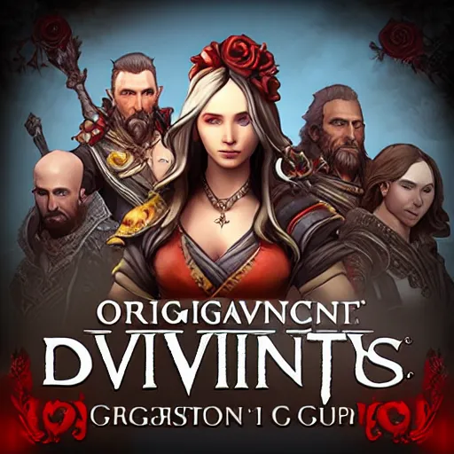 Image similar to divinity original sin 2, div os 2, div 2, group chat icon