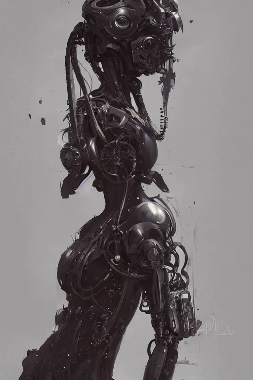 Image similar to laying beautiful painting of a crowned robotic cyberpunk princess in a gothic dark flowing gown laying, intricate, elegant, highly detailed, digital painting, artstation, concept art, by krenz cushart and artem demura and william adolph bouguereau