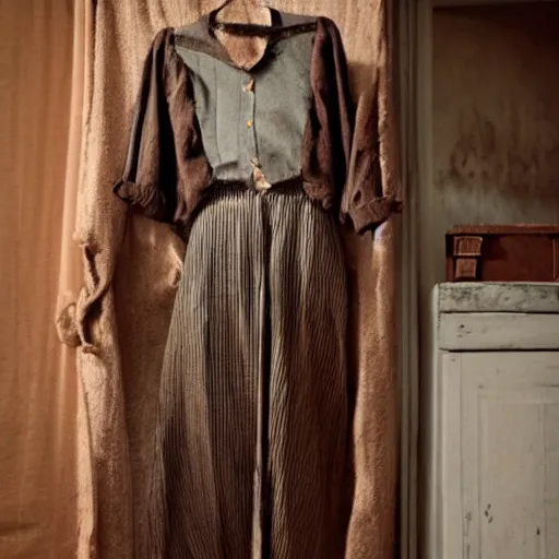 Image similar to dark vintage clothes