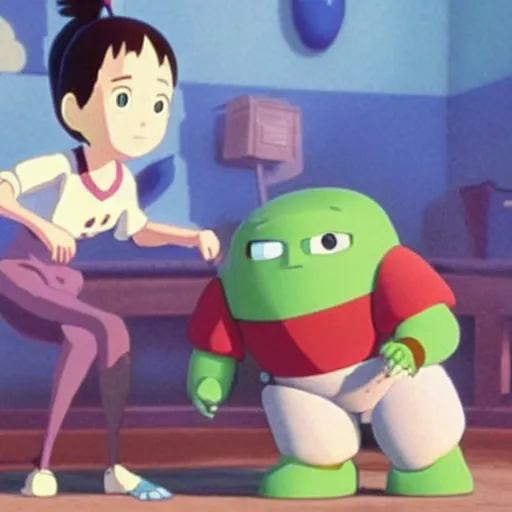 Image similar to spirited away in pixar's toy story