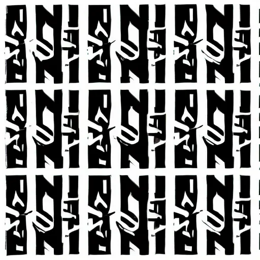 Image similar to black on white graphic design single sticker in style of david rudnick, eric hu, guccimaze, acid, y 2 k, 4 k sharpening,