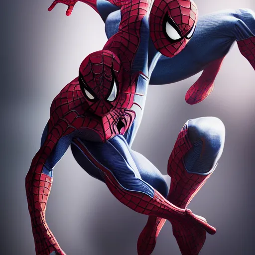 Image similar to Fusion of Spiderman and MoonKnight, hybrid, mix, incredibly detailed, photorealistic, cinematic lighting, trending on artstation, 4k, hyperrealistic