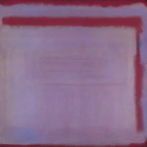 Image similar to a mark rothko painting