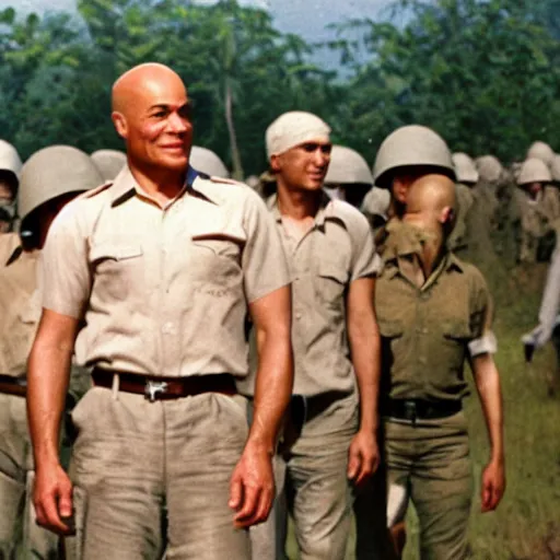 Image similar to Mr. Clean in the Vietnam war