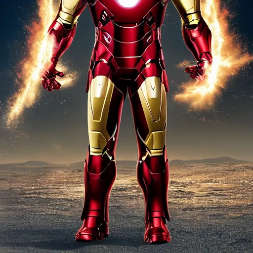 Image similar to danny devito as iron man