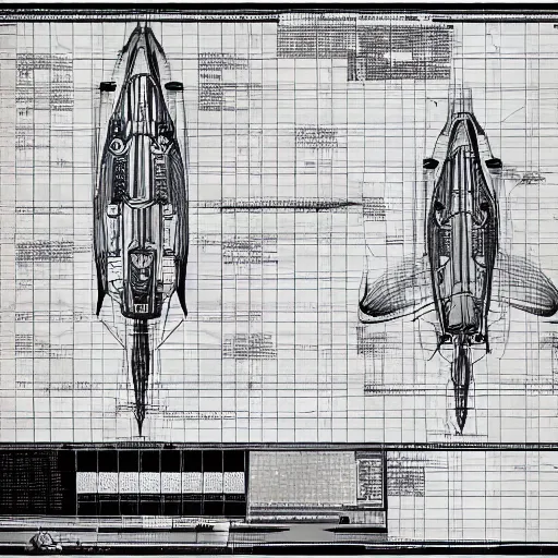 Image similar to Jimmy Neutron making blueprint of ultramodern spaceship, boy, very realistic digital art, trending on artstation,