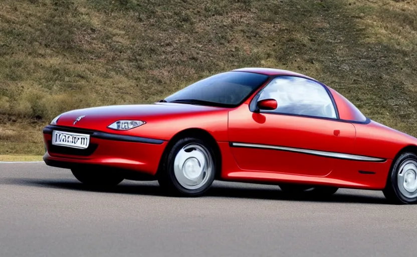 Image similar to peugeot coupe from 1 9 9 9