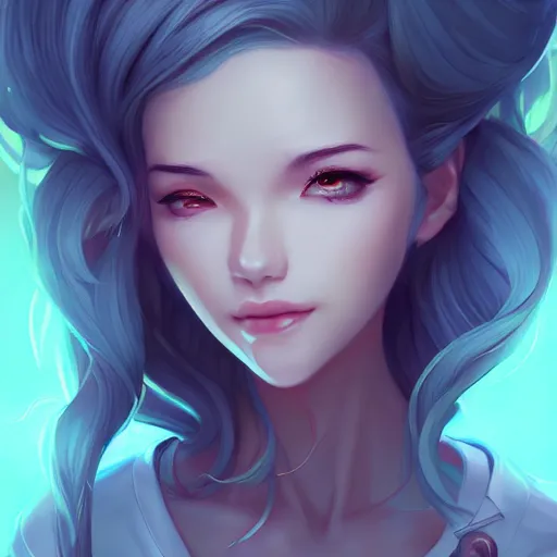 Image similar to a portrait of a beautiful nurse, art by lois van baarle and loish and ross tran and rossdraws and sam yang and samdoesarts and artgerm and saruei, digital art, highly detailed, intricate, sharp focus, Trending on Artstation HQ, deviantart, unreal engine 5, 4K UHD image