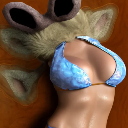 Image similar to rat wearing a bikini