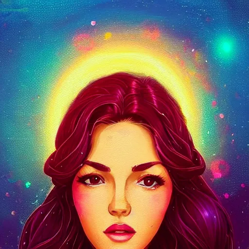 Image similar to beautiful charming goddess of sunshine and roses, inspired by stephanie beatriz and ruby rose, character art portrait, deviantart artstation, by alena aenami, by michael whelan, behance hd, bokeh