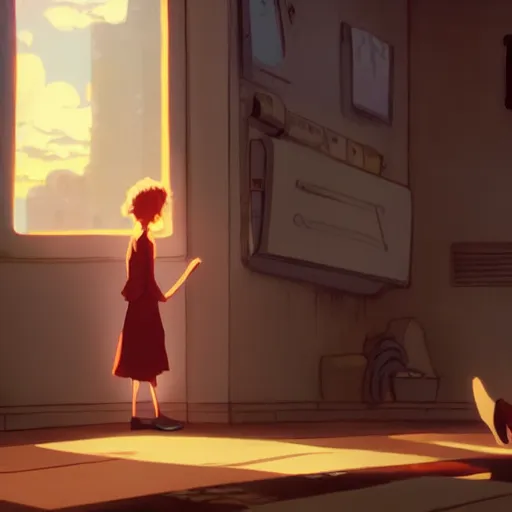 Prompt: an untold love story, during the lockdown period, the two couples gonna miss each other, cory loftis, james gilleard, atey ghailan, makoto shinkai, goro fujita, studio ghibli, rim light, exquisite lighting, clear focus, very coherent, plain background