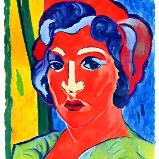 Image similar to fauvism