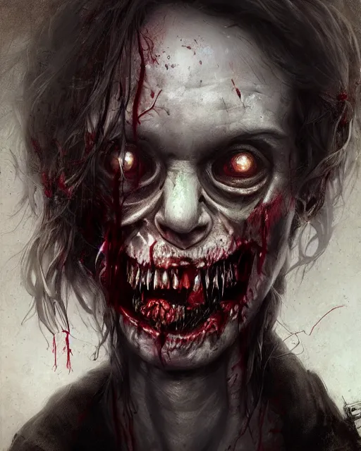 Image similar to hyper realistic photo portrait zombie with hoodie cinematic, greg rutkowski, james gurney, mignola, craig mullins, brom