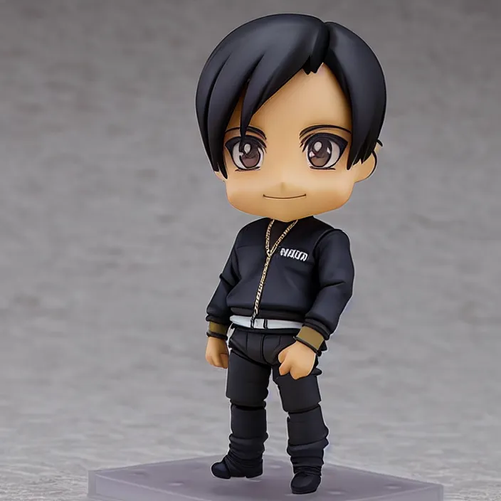 Prompt: An anime Nendoroid of Kanye, figurine, detailed product photo