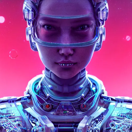 Image similar to hyperrealistic portrait of a woman monster astronaut, full body portrait, well lit, intricate abstract. cyberpunk, intricate artwork, by Tooth Wu, wlop, beeple. octane render,in the style of Jin Kagetsu, James Jean and wlop, highly detailed, sharp focus, intricate concept art, digital painting, ambient lighting, 4k, artstation