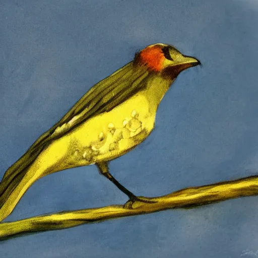 Image similar to an anthro bird