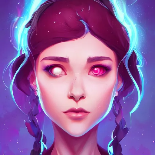 Prompt: a portrait of a beautiful Stella Maeve dark magic, art by lois van baarle and loish and ross tran and rossdraws and sam yang and samdoesarts and artgerm, digital art, highly detailed, intricate, sharp focus, Trending on Artstation HQ, deviantart, unreal engine 5, 4K UHD image