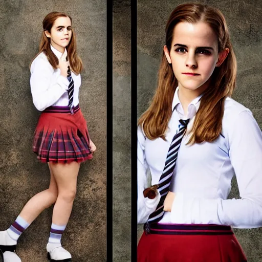 emma watson as hermione granger in her school uniform, | Stable ...
