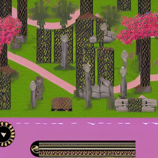 Image similar to valentino resort ss 2 0 1 6 in a psx rpg style, fashion gameplay screenshot