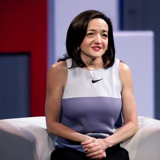 Prompt: Sheryl Sandberg, Nike Just Do It