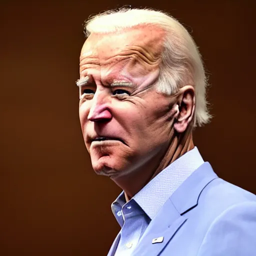 Image similar to joe biden addicted to steroids